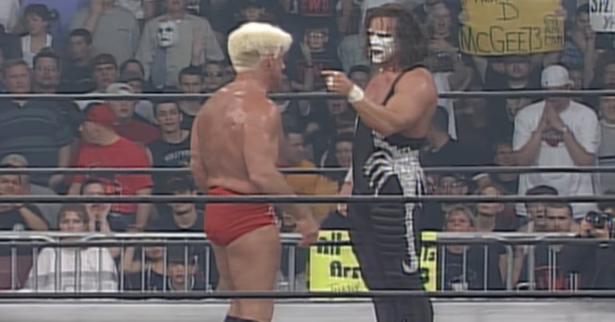 Ric Flair with Sting in WCW