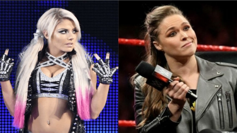 Alexa Bliss fights back after Ronda Rousey wrestling comments