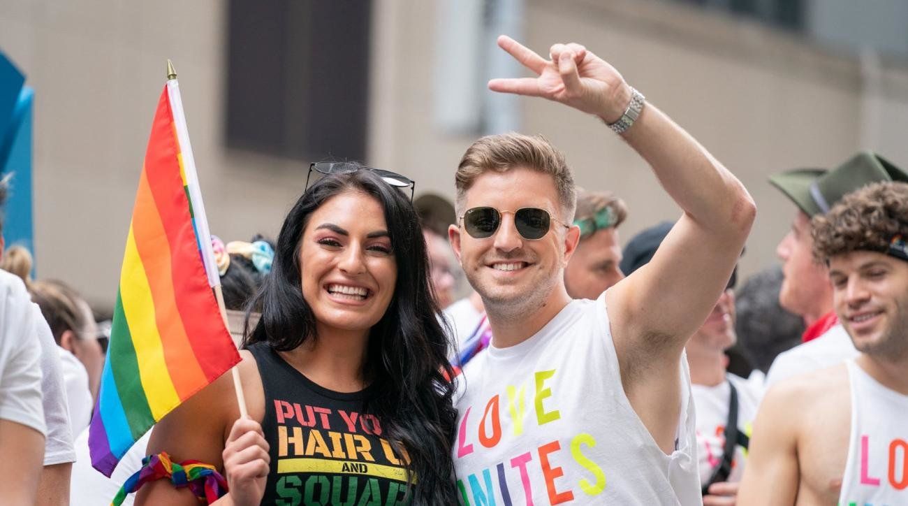 Sonya Deville is a big example for the LGBT community