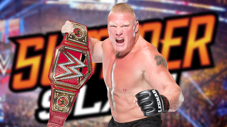 Brock Lesnar's return date is not set for Summerslam