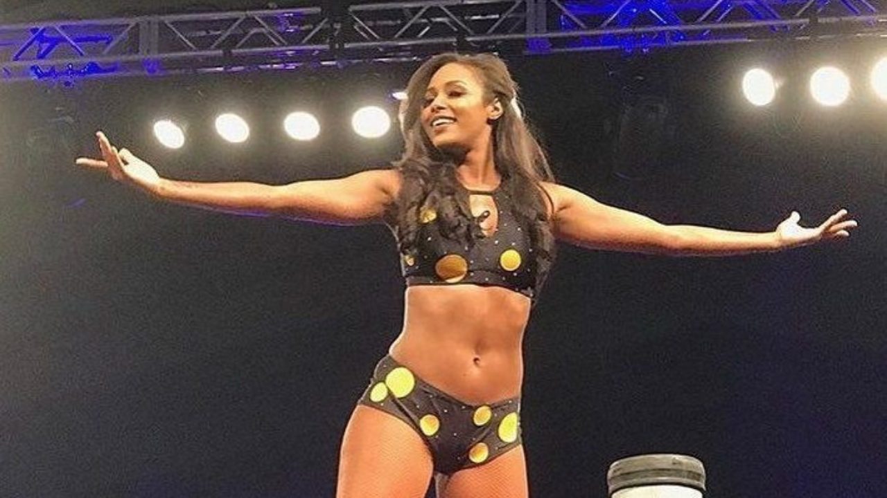 Brandi Rhodes went from WWE ring announcer to wrestling manager
