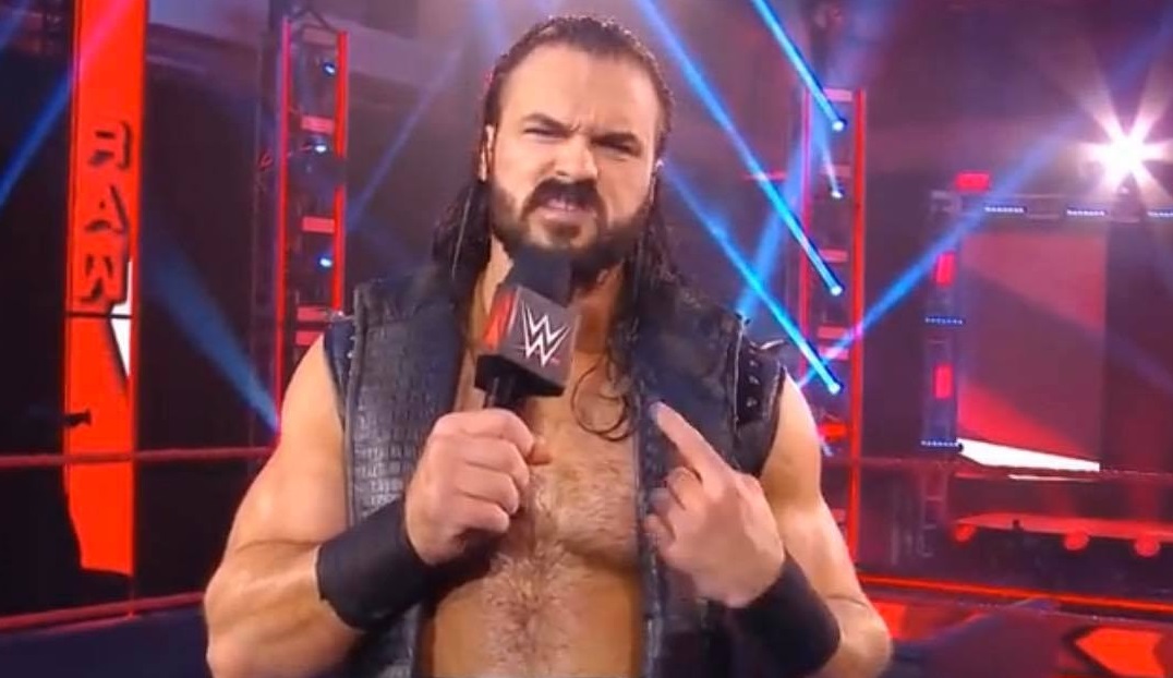 Drew McIntyre is not responsible for Raw ratings