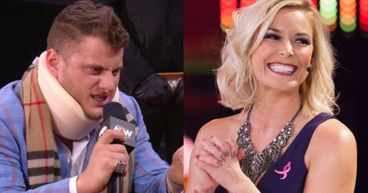 Moxley's wife Renee Young trolls MJF after All Out