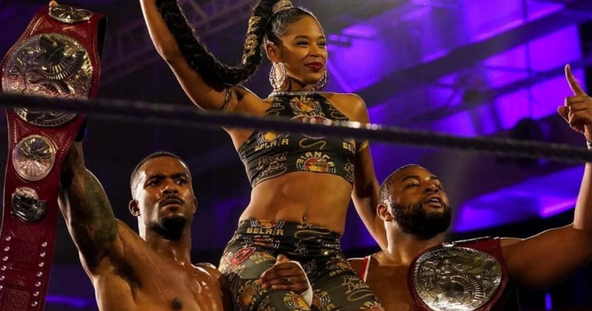 The WWE Street Profits have a very different background in professional wrestling