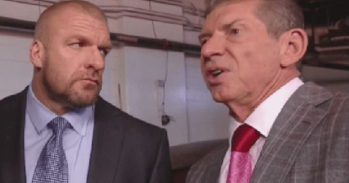 Triple H and Vince McMahon
