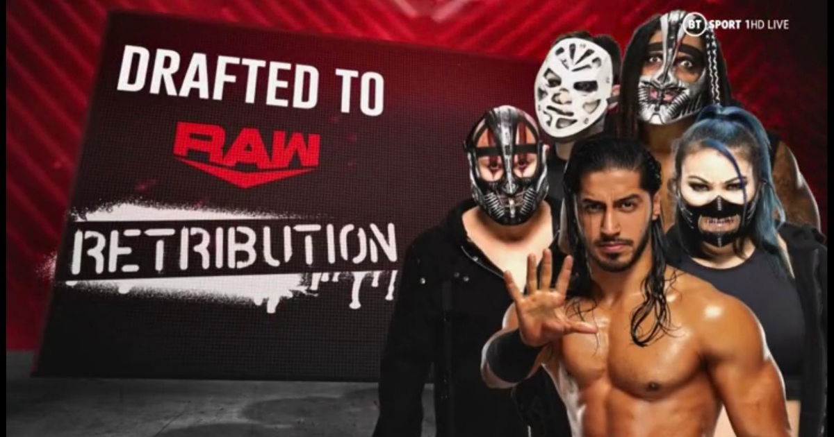 Retribution drafted to Raw
