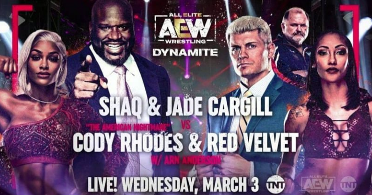 Shaquille O'Neal's trainer for AEW match