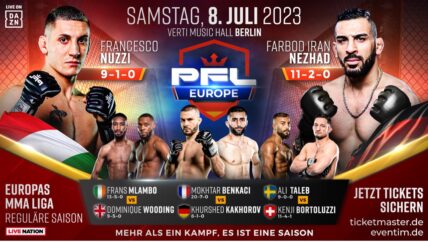 PFL Europe 2 Event Set For July 8, Fight Card Announced