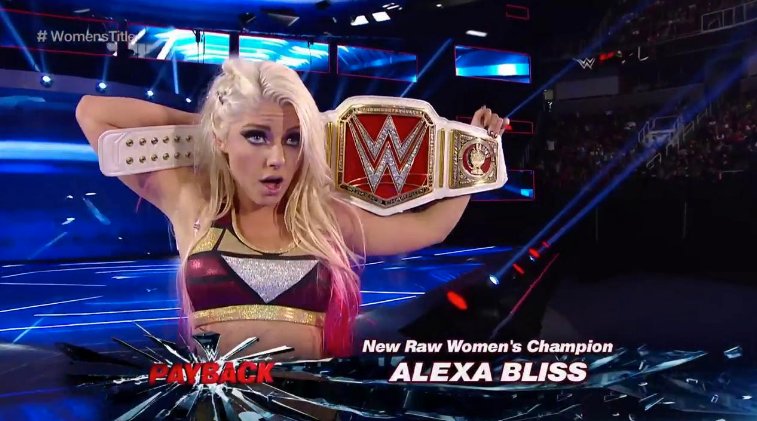 Image result for alexa bliss raw champion