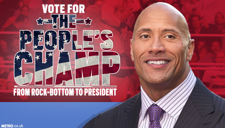 Image result for the rock for president