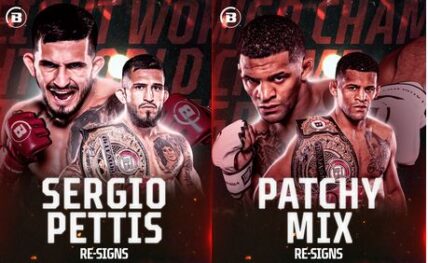 Bellator Extends Contracts For Sergio Pettis, Patchy Mix