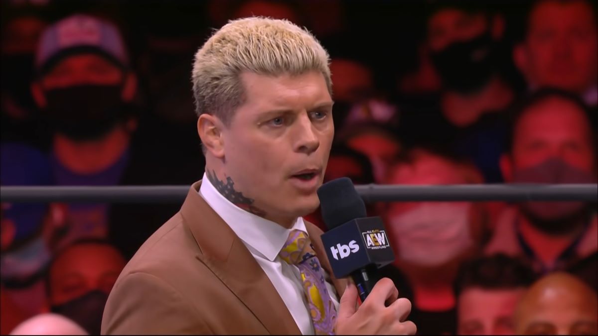 Cody Rhodes On His Very Last Promo With AEW