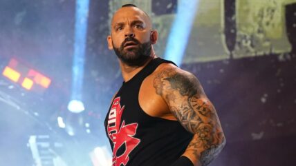 Shawn Spears In Attendance Backstage During TNA TV Tapings