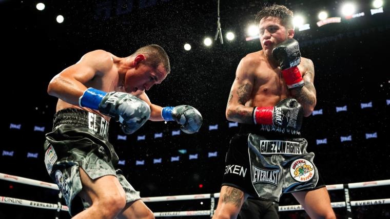 Bam Rodriguez knocks down Juan Estrada