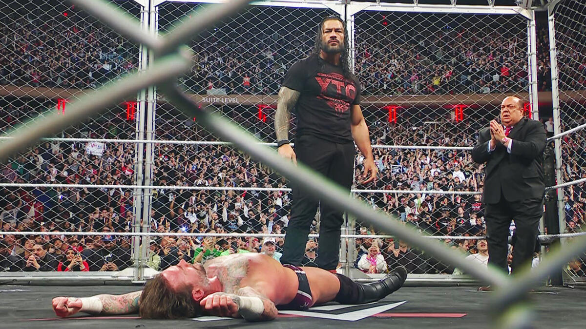 Roman Reigns CM Punk Paul Heyman