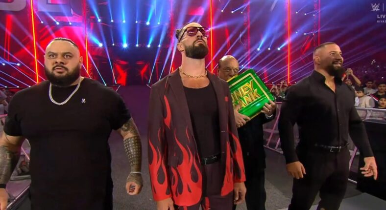 Seth Rollins Bron Breakker Bronson Reed Paul Heyman